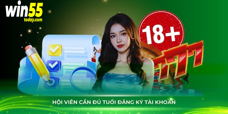 Cược thủ đảm bảo đủ điều kiện đủ tuổi khi tham gia các cược