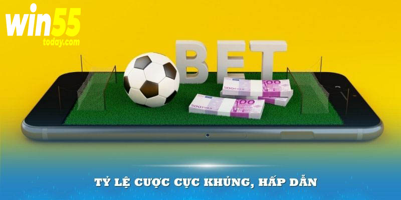 Tỷ lệ cược cực khủng, hấp dẫn